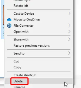 How to Delete Files from OneDrive