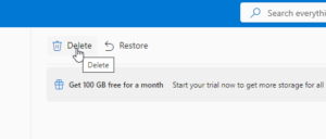 How to Delete Files from OneDrive