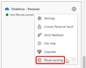 How to Stop OneDrive from Syncing