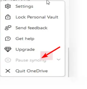 How to Stop OneDrive from Syncing