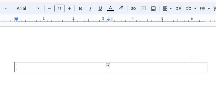 How to Put Tables Side by Side in Google Docs