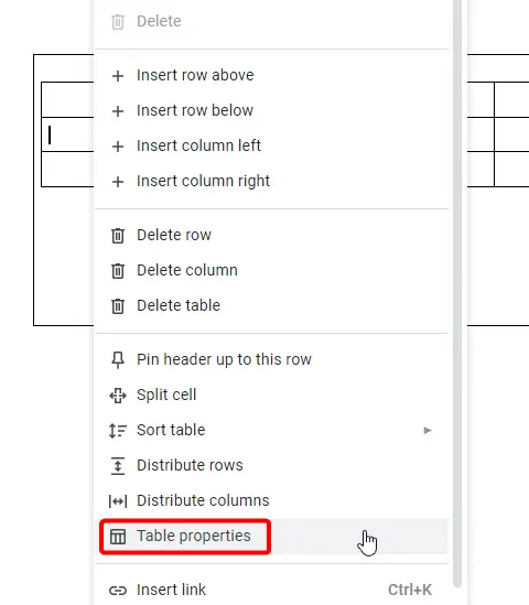 How to Put Tables Side by Side in Google Docs