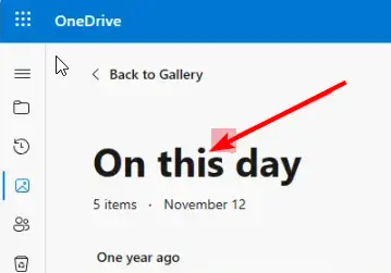 How to View OneDrive Memories