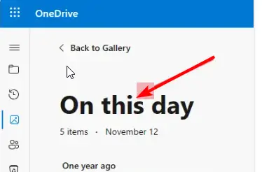 How to View OneDrive Memories