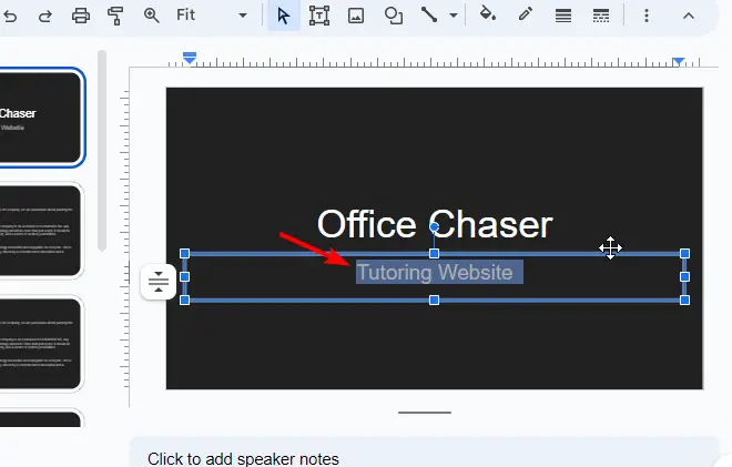 How to Change Text Color in Google Slides