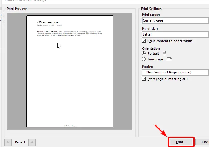 How to Print in OneNote