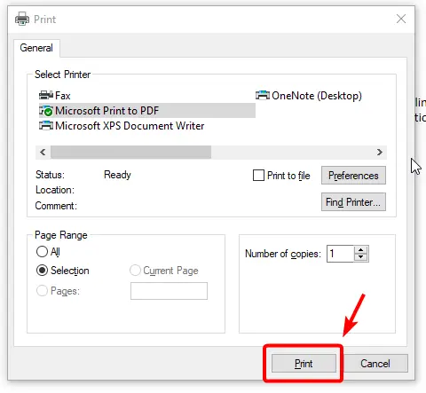 How to Print in OneNote