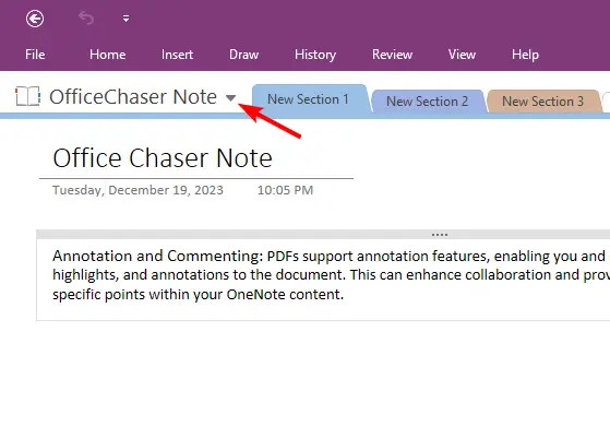 How to Rename a Notebook in OneNote