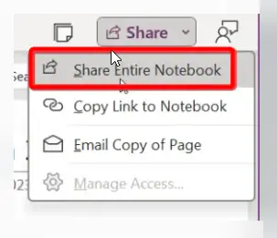 How to Share OneNote with Others