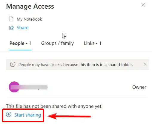 How to Share OneNote with Others