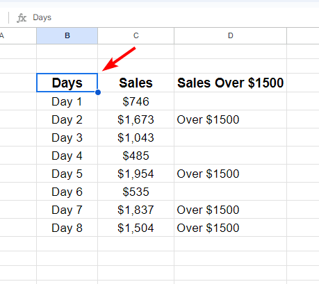 How to Underline in Google Sheets