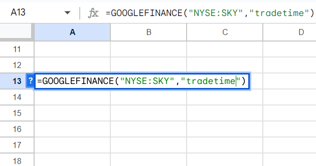 How to Use Google Finance Function in Google Sheets