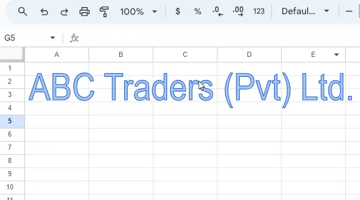 How to Create an Invoice Template in Google Sheets