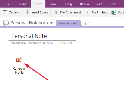 How to Insert PowerPoint into OneNote