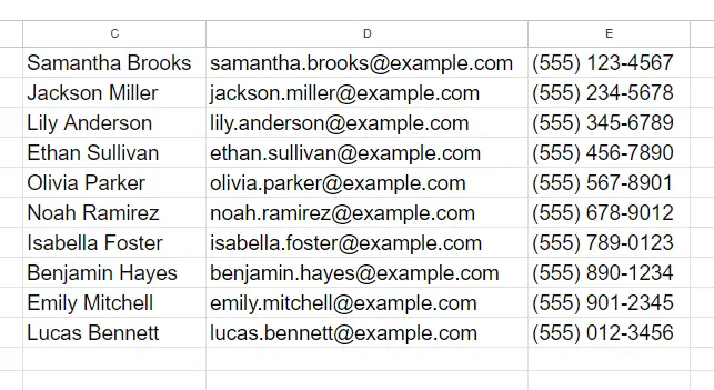 The FLATTEN Function in Google Sheets