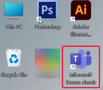 How to Create Microsoft Teams Shortcut on Desktop