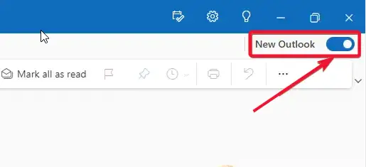 How to Turn On/Off New Outlook View