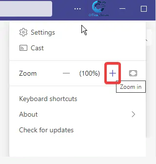 How to Zoom in on Microsoft Teams