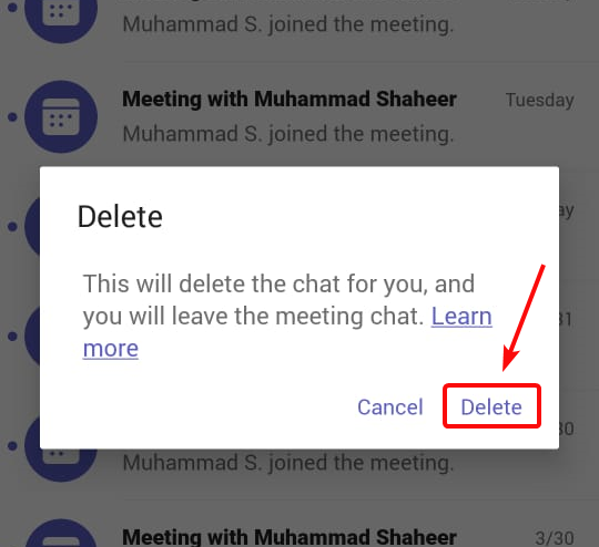 How to Delete Chat in Microsoft Teams