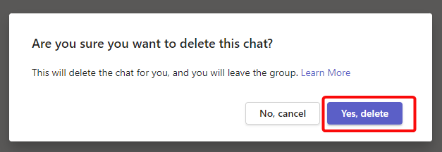 How to Delete Chat in Microsoft Teams