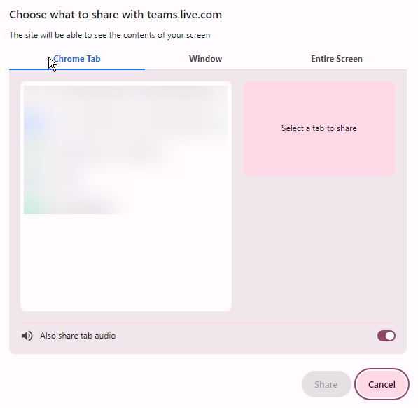 How to Share Screen on Microsoft Teams