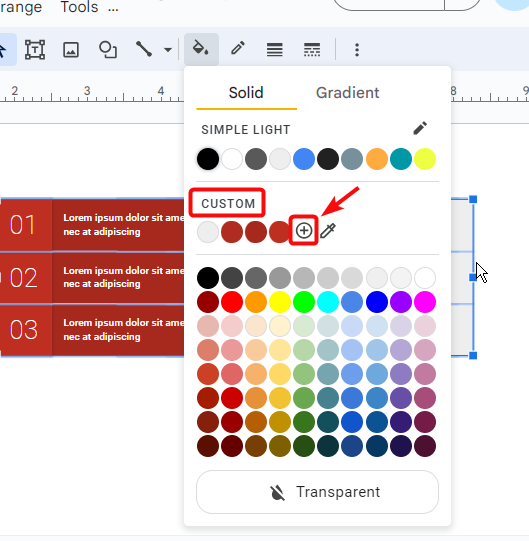 How to Change Opacity in Google Slides