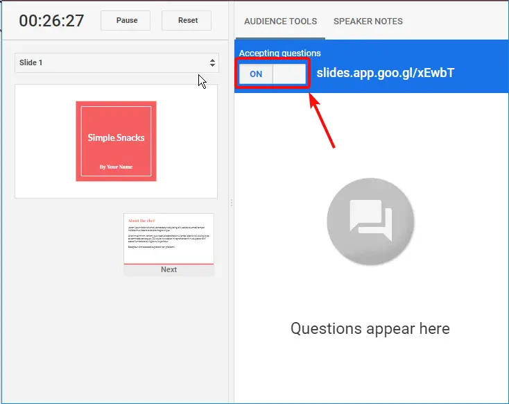 How to Add Speaker Notes in Google Slides