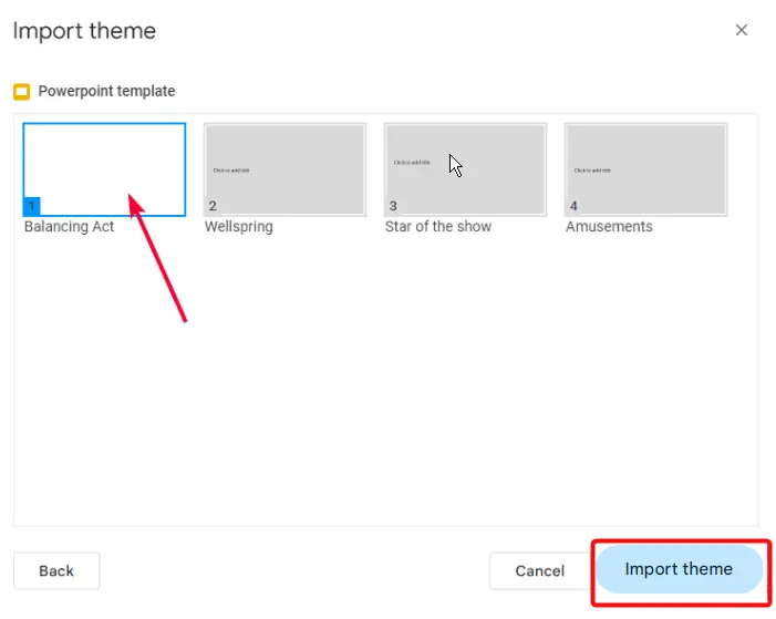 How to Import Themes to Google Slides