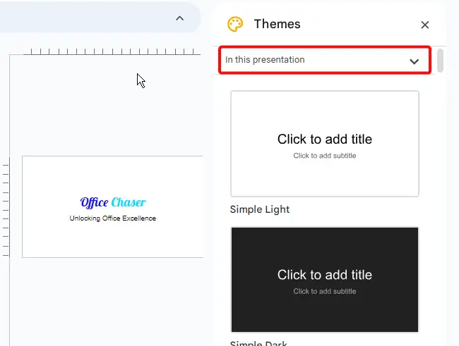 How to Import Themes to Google Slides