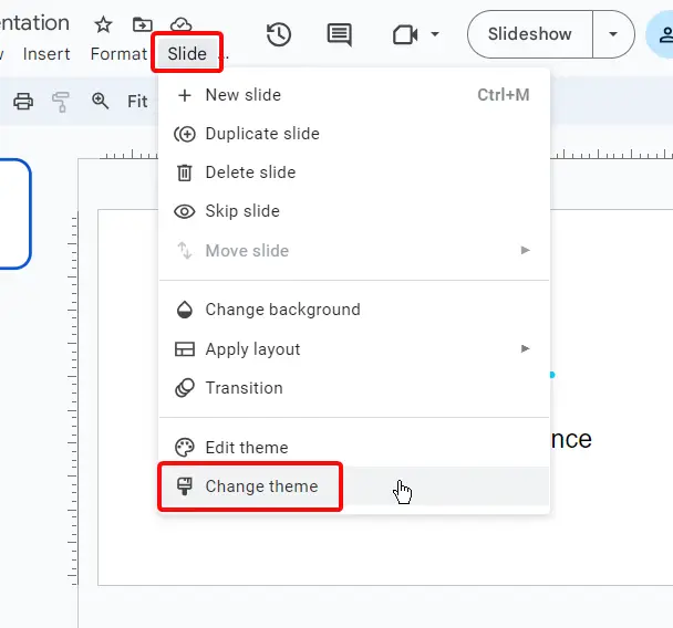 How to Import Themes to Google Slides